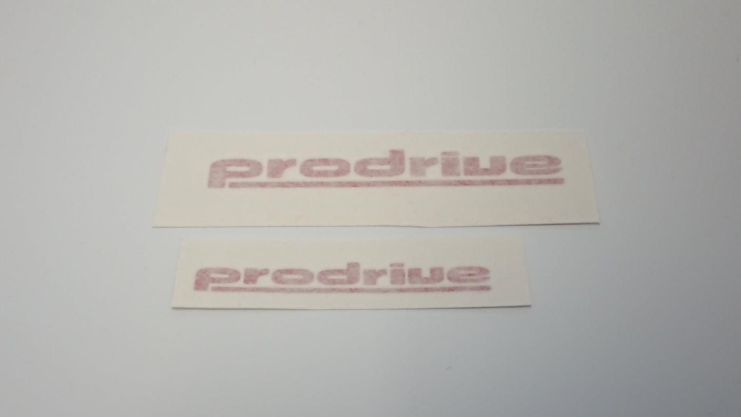 Speedline and Prodrive Reproduction Wheel Decals and Stickers