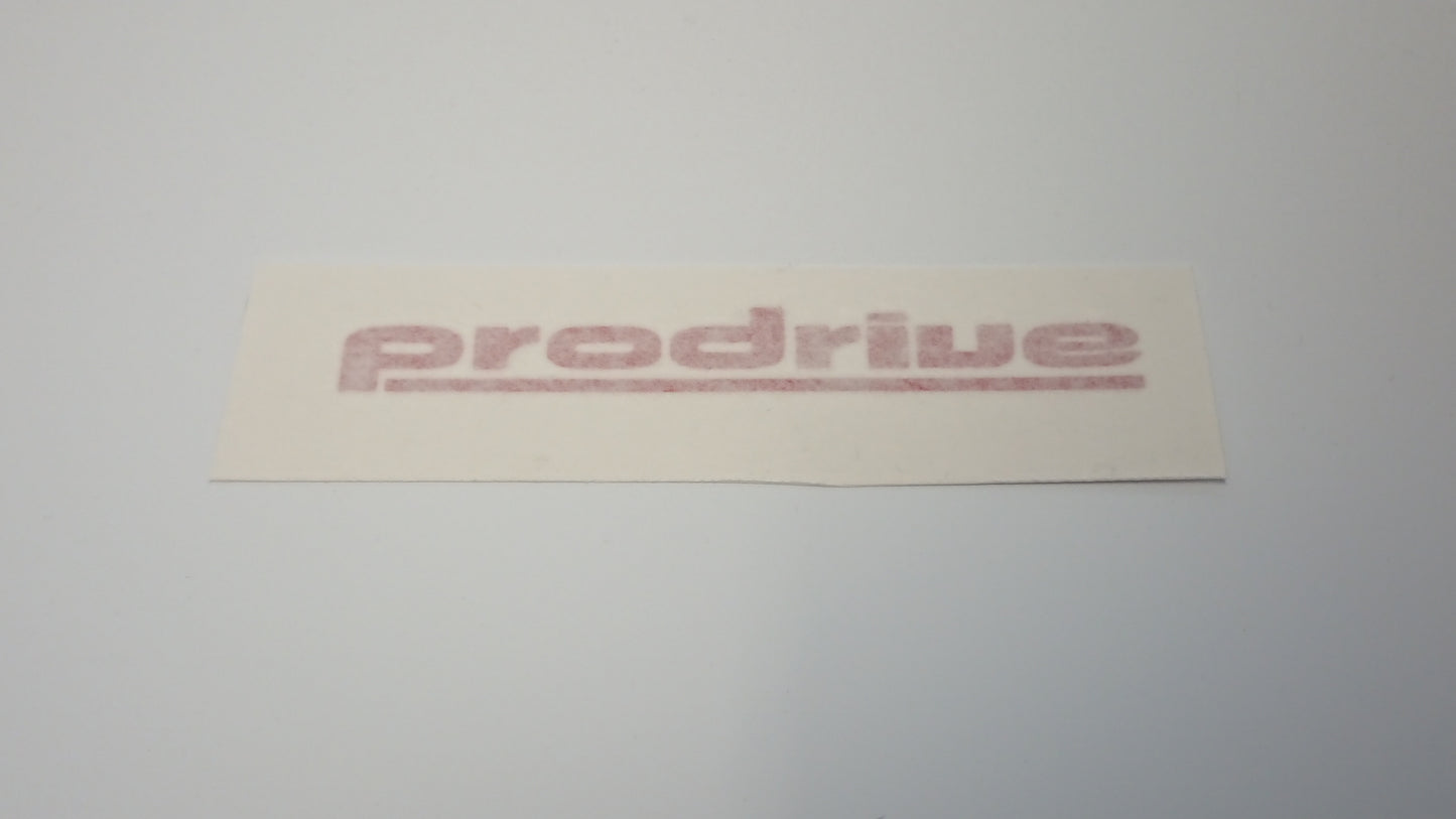 Speedline and Prodrive Reproduction Wheel Decals and Stickers