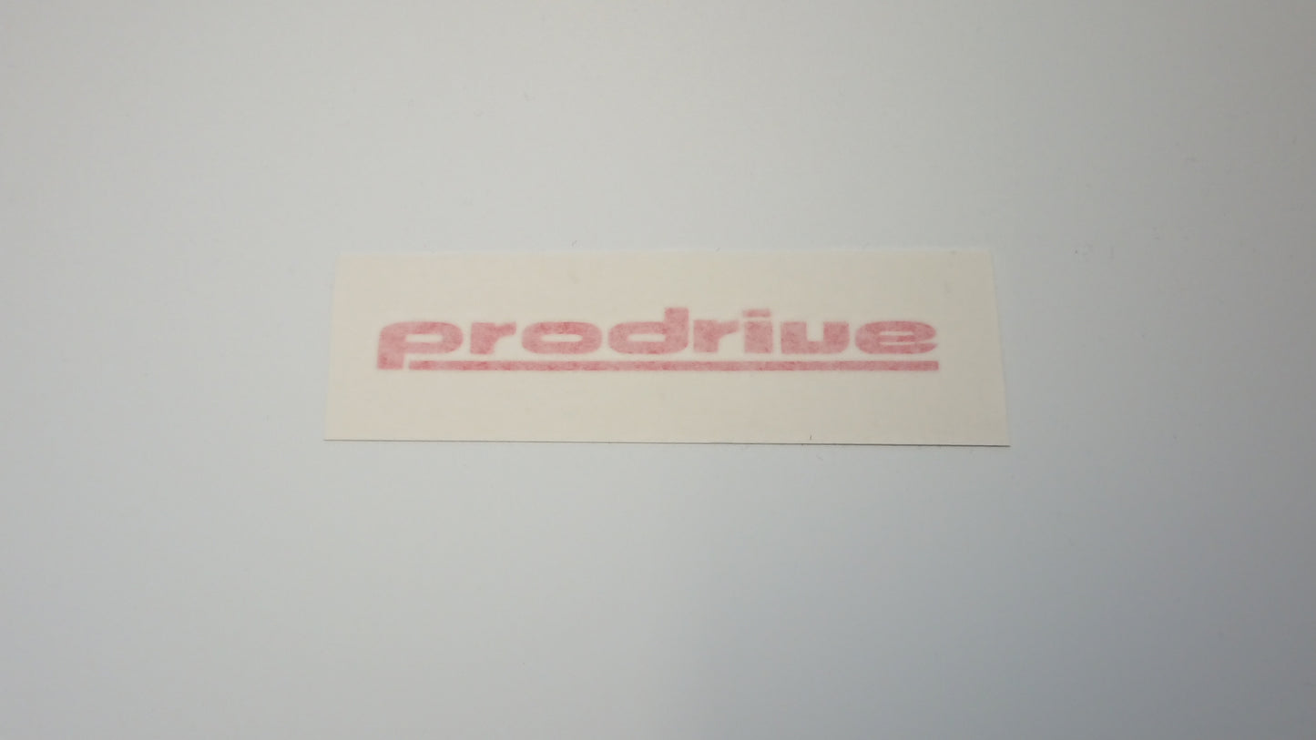 Speedline and Prodrive Reproduction Wheel Decals and Stickers