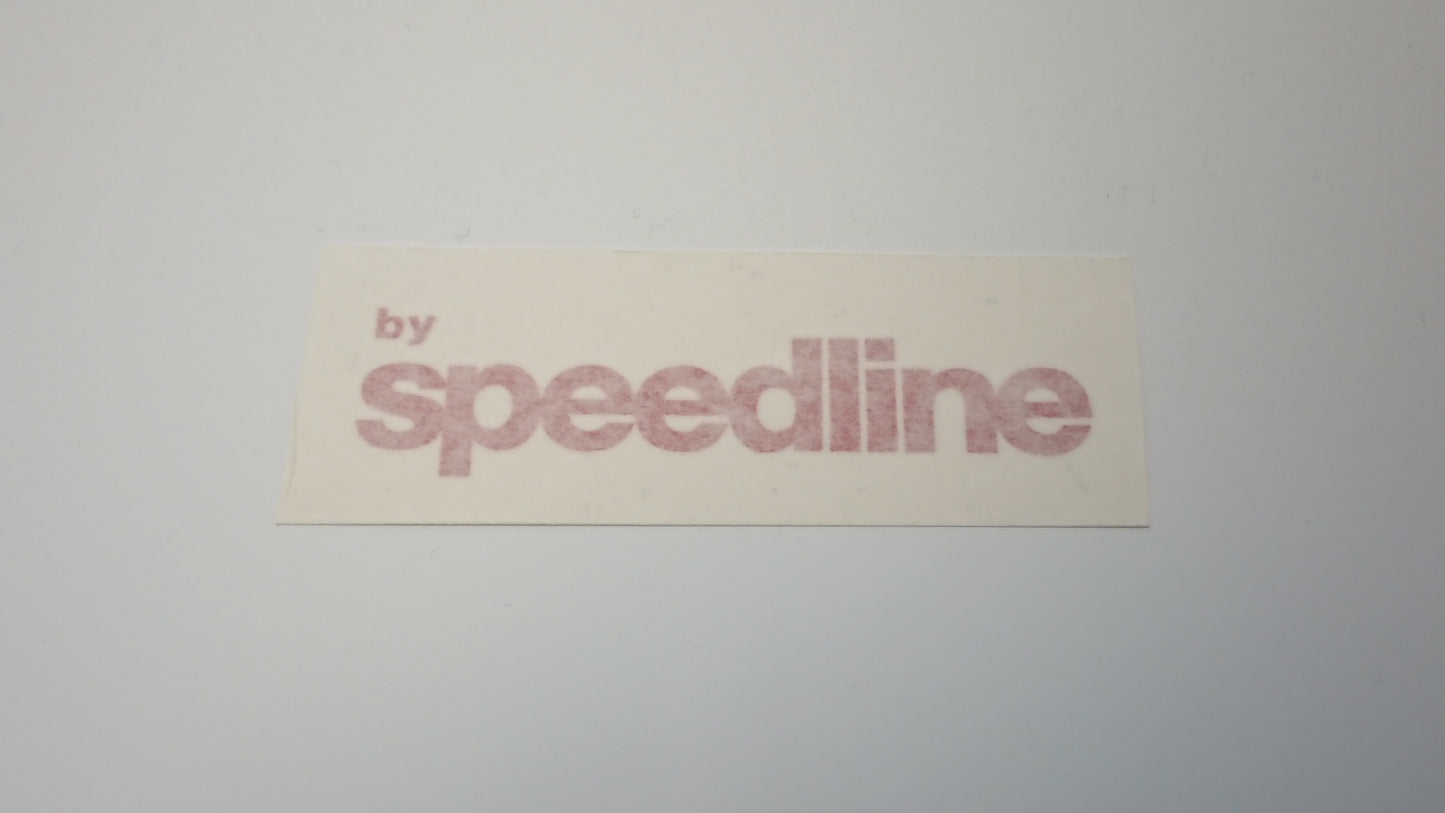 Speedline and Prodrive Reproduction Wheel Decals and Stickers