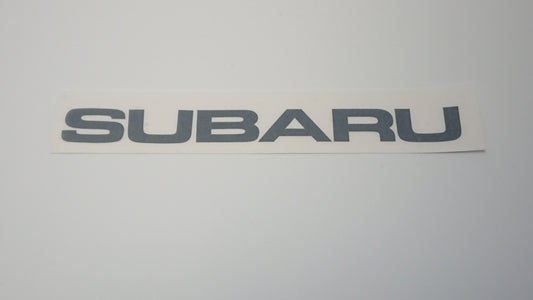 SUBARU Logo for SVX Rear Panel - Black