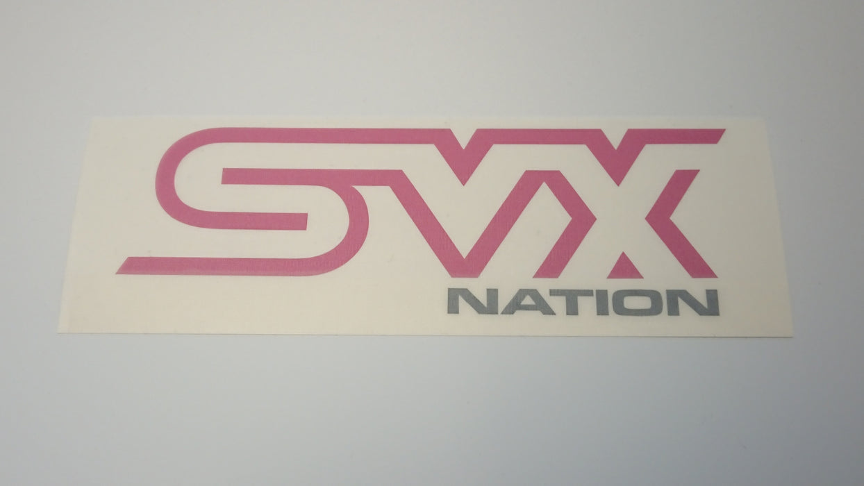SVX STI Inspired Vinyl Decal for Nation Buyers
