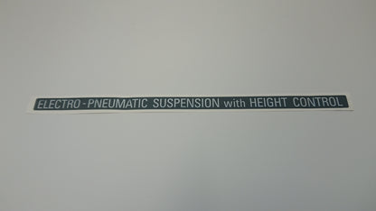 Leone ELECTRO-PNEUMATIC SUSPENSION with HEIGHT CONTROL Story Sticker