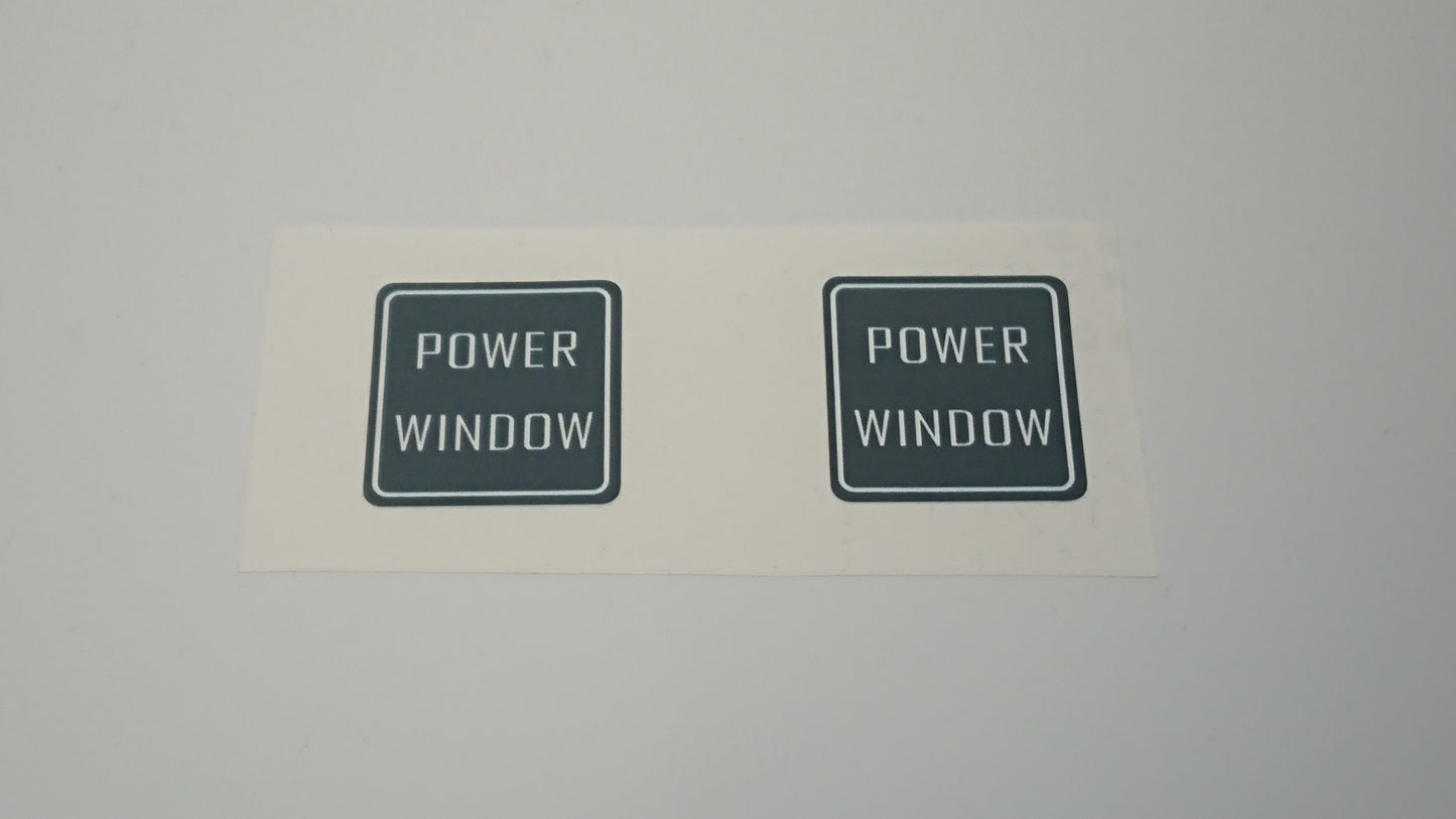 XT/Alcyone Vortex Power Windows Sticker Pair