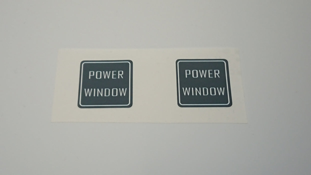 XT/Alcyone Vortex Power Windows Sticker Pair