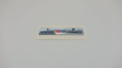 Coloured WInter Summer Switch Indicator