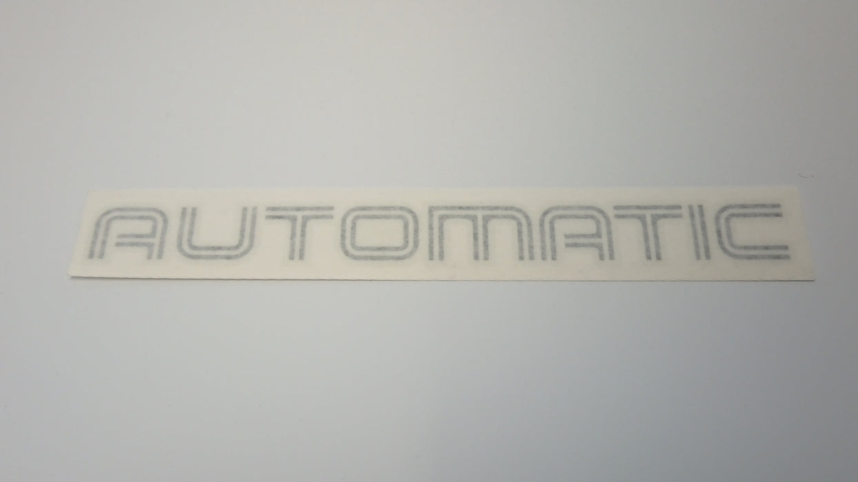 XT/Vortex/Alcyone Automatic Tailgate/Trunk Stickers