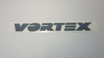 Vortex Tailgate/Trunk Charcoal White Keyline Contour