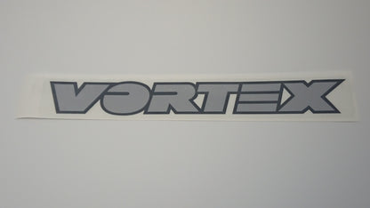 Vortex Tailgate/Trunk Grey Black Rectangle