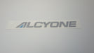 XT/Alcyone/XT6/Vortex Digital Grey Tailgate Sticker