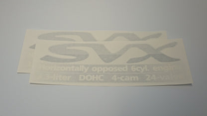 SVX Stripe Gold Story Large White Text