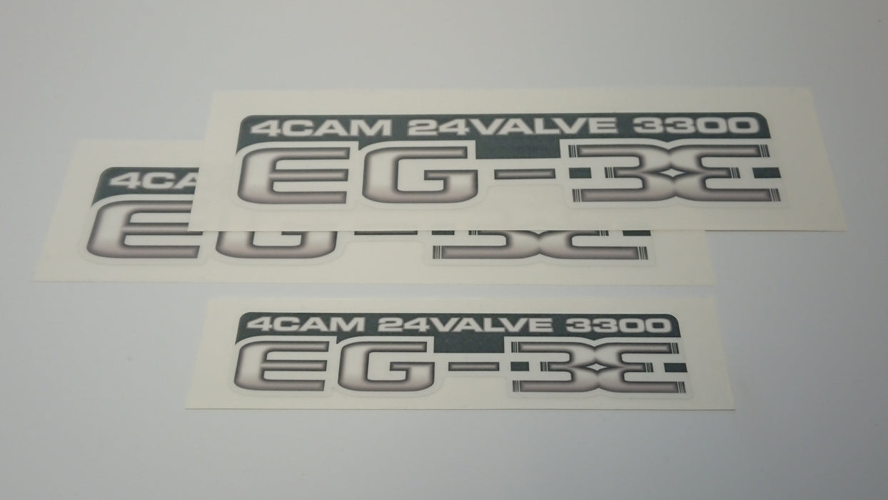 SVX EG-33 Sticker Set - Black/White