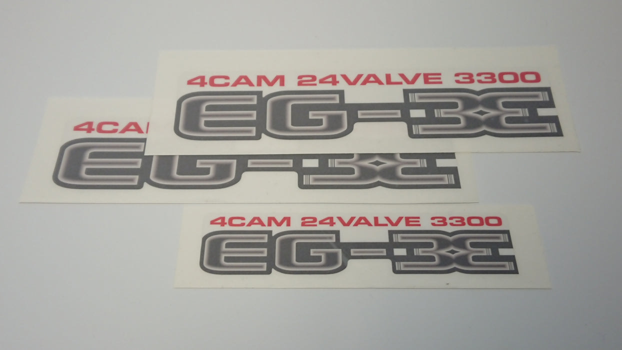 SVX EG-33 Sticker Set - Charcoal 