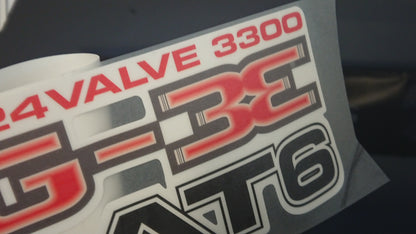 SVX EG-33 Sticker Set