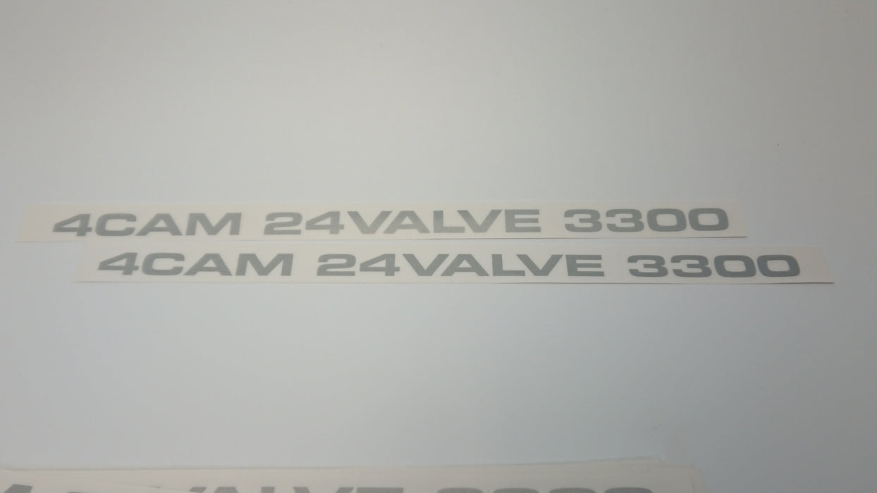 4Cam 24Valve 3300 SVX "Story" decals - Silver