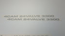 4Cam 24Valve 3300 SVX "Story" decals - Silver