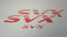 SVX Logo/Motif Decal Set - New Concept - Red
