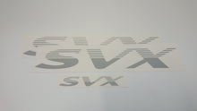 SVX Logo/Motif Decal Set - New Concept - Silver