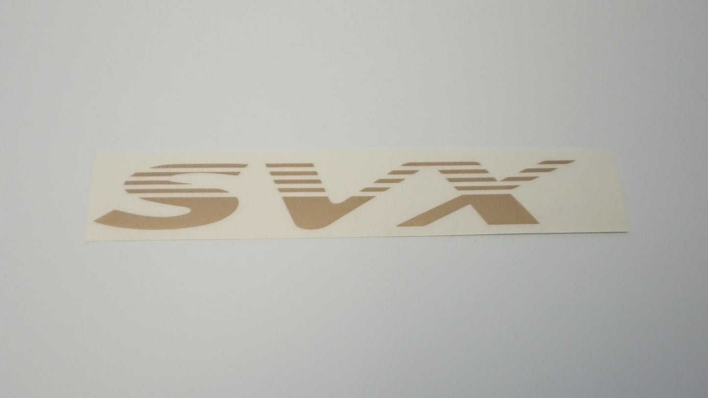 SVX Logo/Motif Decal - New Concept - Gold