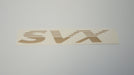 SVX Logo/Motif Decal - New Concept - Gold