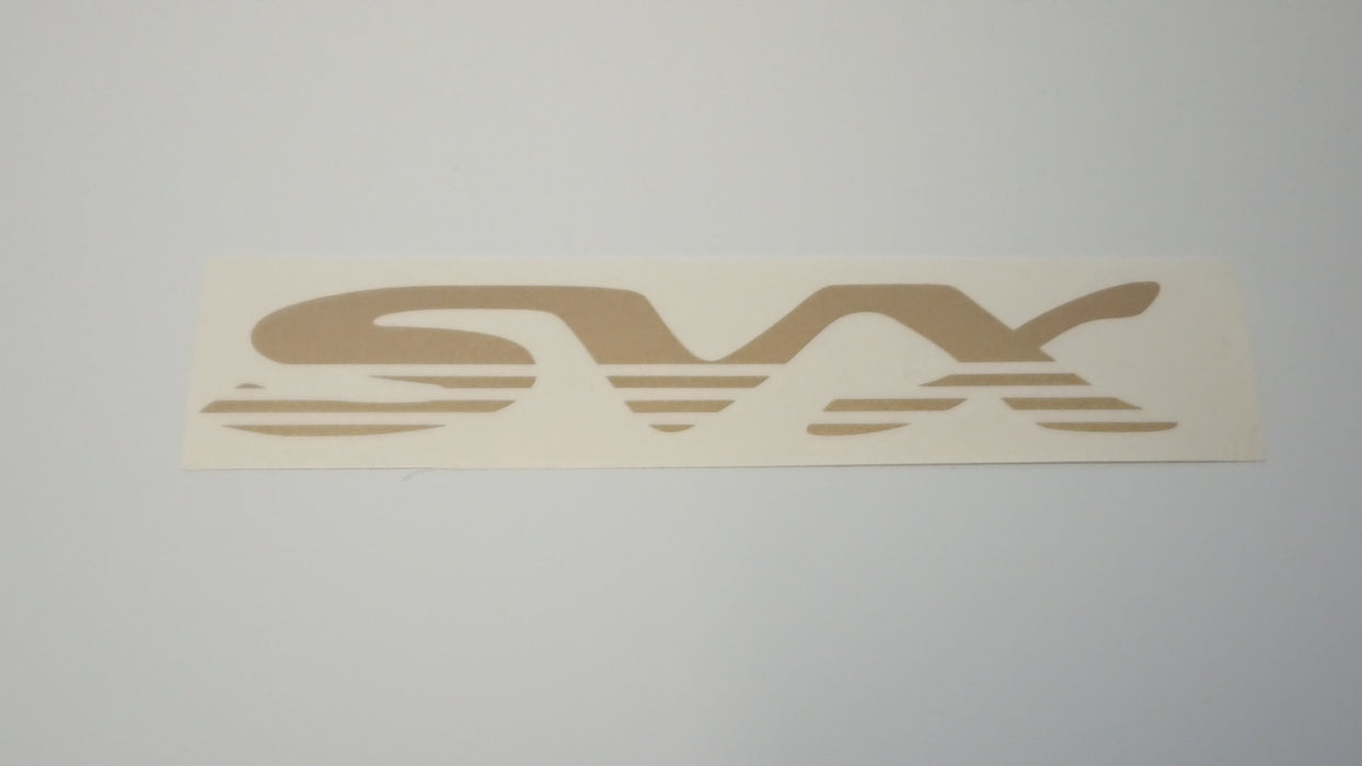 SVX Logo/Motif Decal - Lower Stripes - Gold