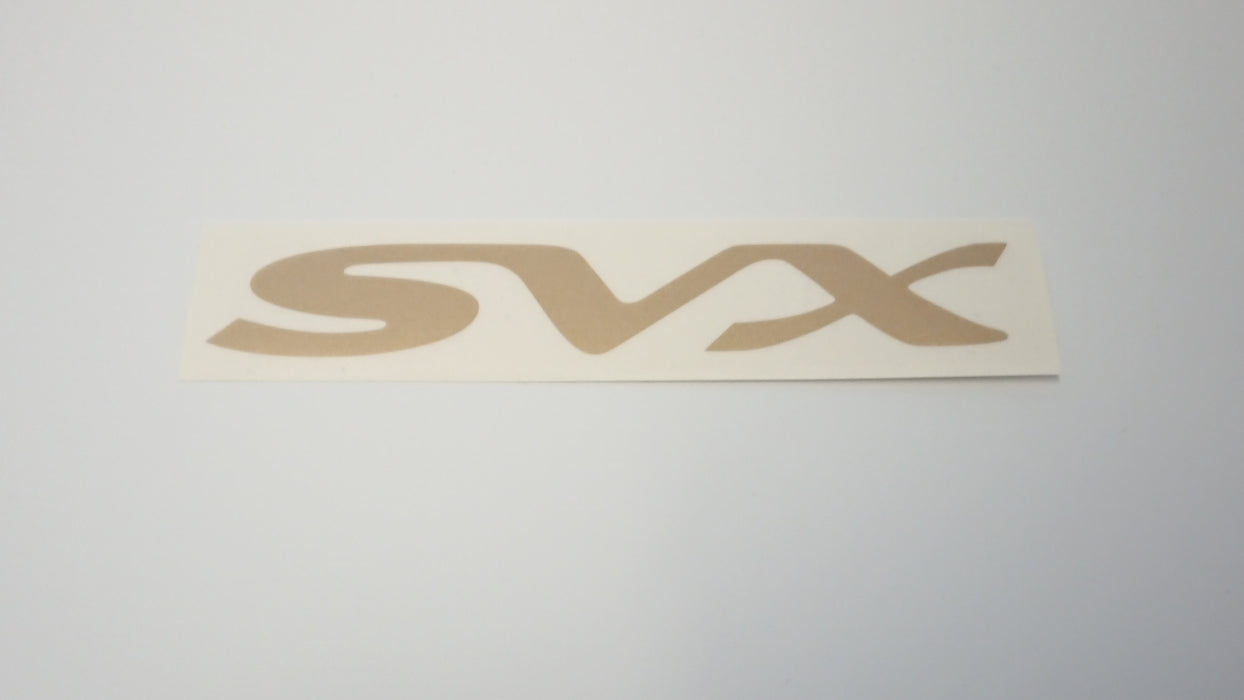 SVX Logo/Motif Decal - Solid - Gold