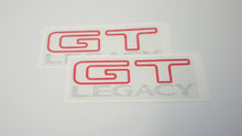 GT LEGACY and GT TURBO Quarter Panel Stickers - UV Printed Pair