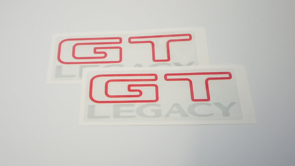 GT LEGACY and GT TURBO Quarter Panel Stickers - UV Printed Pair