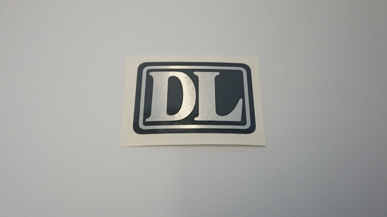 Early Leone DL Brushed Badge Sticker