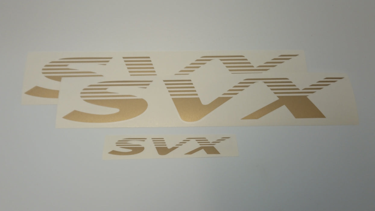 SVX Logo/Motif Decal Set - New Concept - 