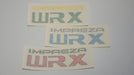 Impreza WRX "Squat" style tailgate sticker - Custom Colours