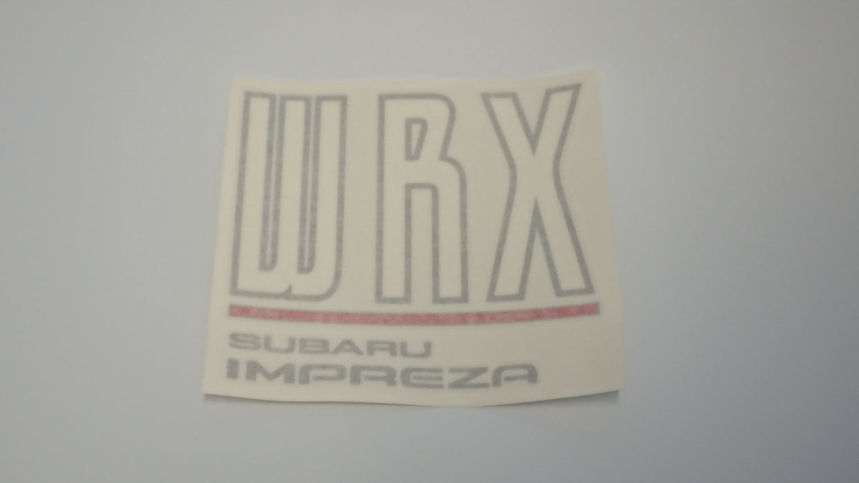 Subaru Impreza WRX "Tall" Tailgate Stickers, Light Small