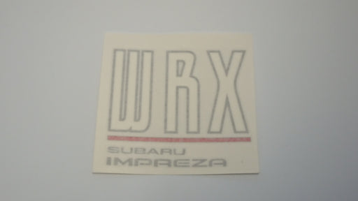 Subaru Impreza WRX "Tall" Tailgate Stickers, Light