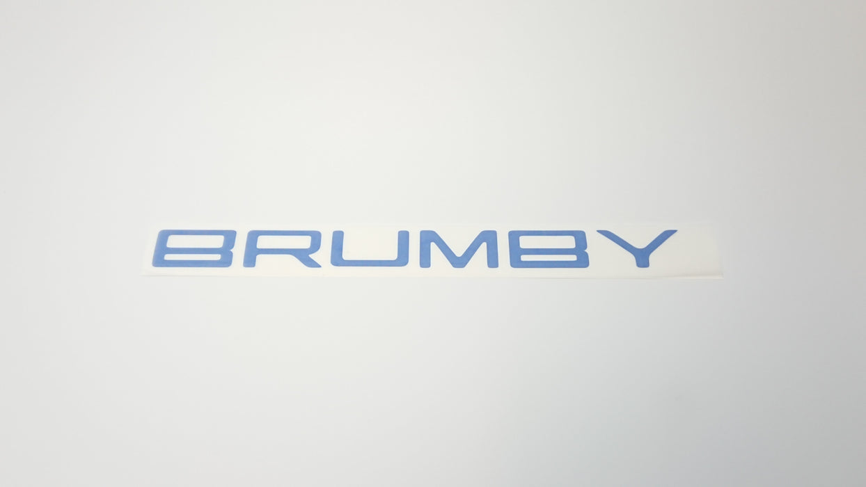 Brumby tailgate sticker for Grey style