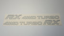 Leone/Loyale L Series 4WD TURBO RX Standard Charcoal Side Sticker