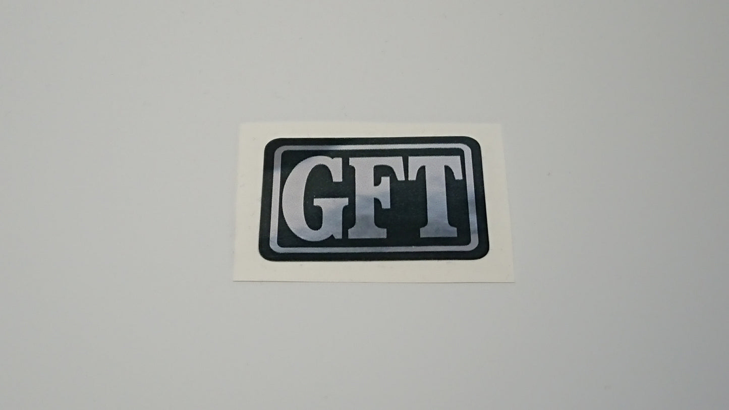 Early Leone GFT Brushed Badge Sticker