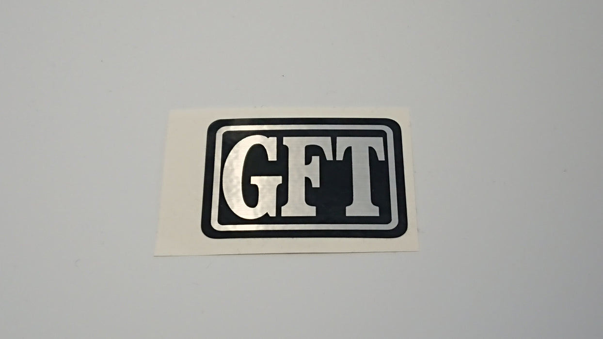 Early Leone GFT Brushed Badge Sticker