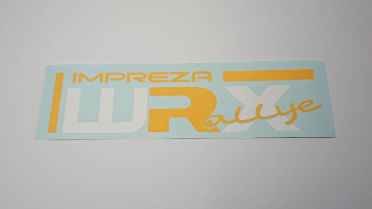 WRX Impreza Rallye Stickers - Quarters and Tailgates