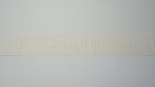 4WD TURBO Leone Front Bumper Sticker/Decal