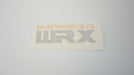 GC8 WRX Silver Anniversary Edition Tailgate Sticker for Dark Cars