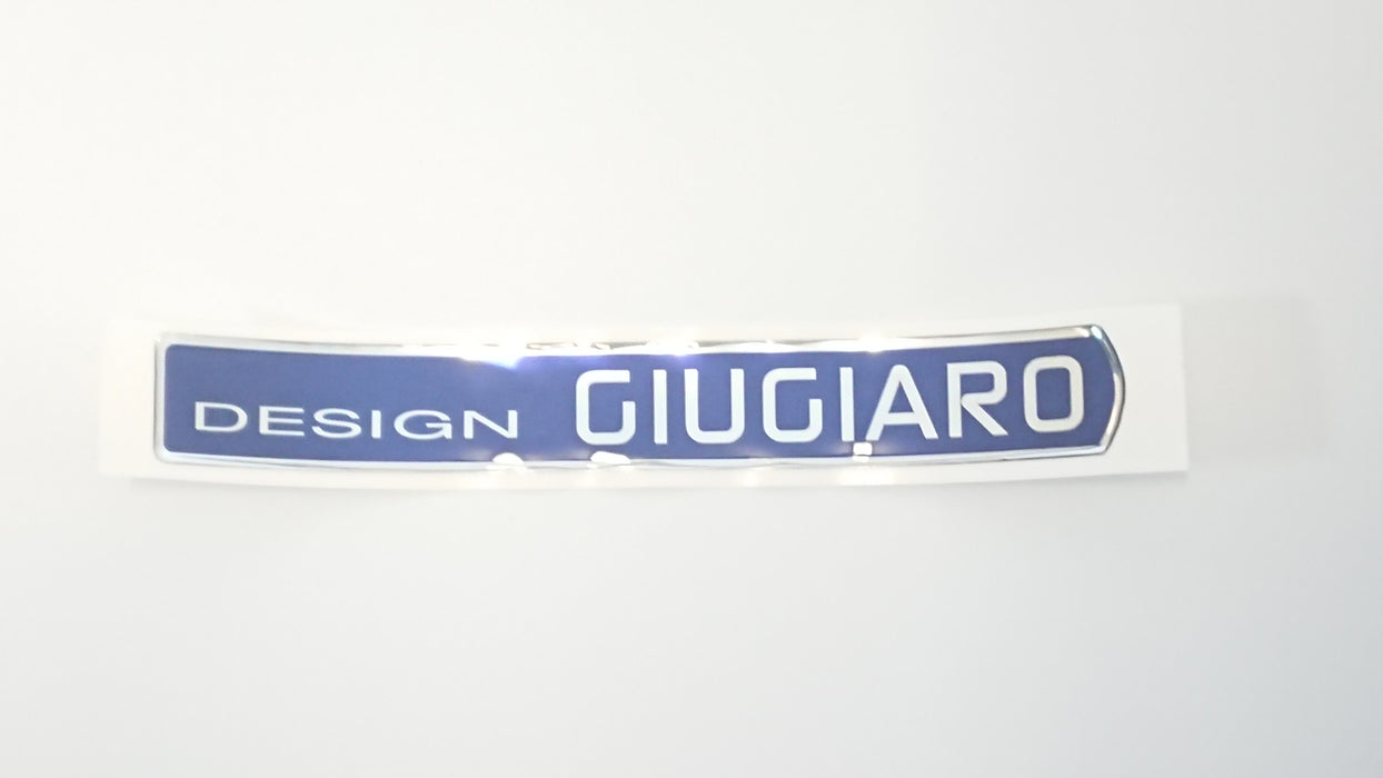 Modern Reflective Design Giugiaro Domed Stickers Large