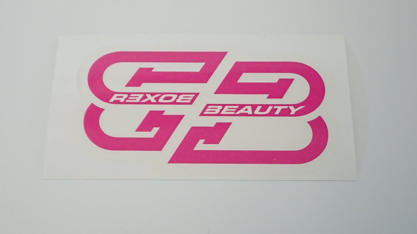 Boxer Beauty STI Style Medium 12cm Sticker