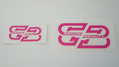 Boxer Beauty STI Style Medium and Small Stickers