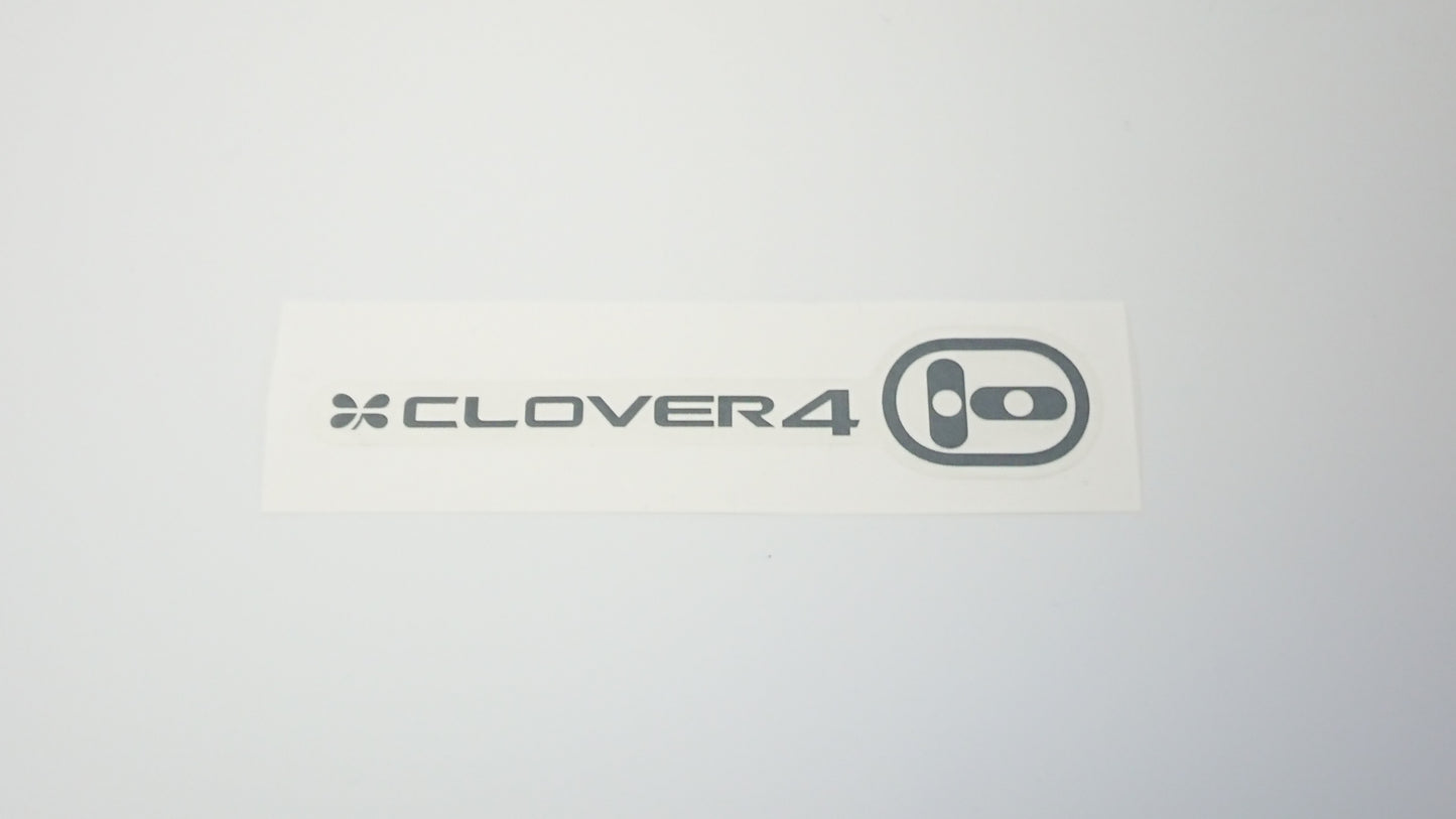 CLOVER FOUR UV Printed - Charcoal Version V2