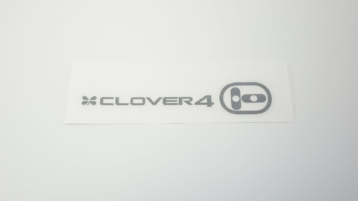 CLOVER FOUR Resin Printed Metallic - Charcoal Version V2