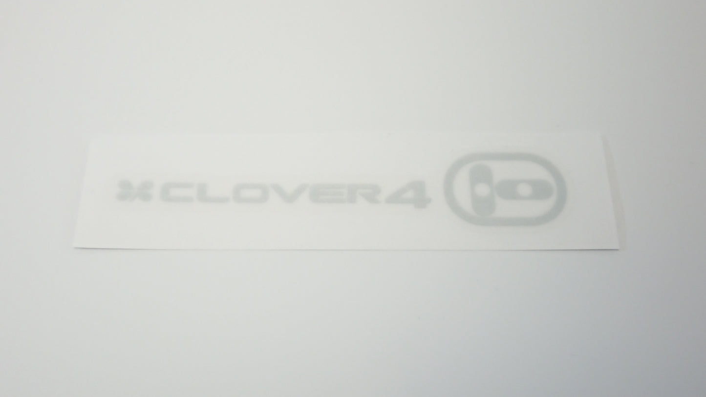 CLOVER FOUR Resin Printed Metallic - Silver Version V2