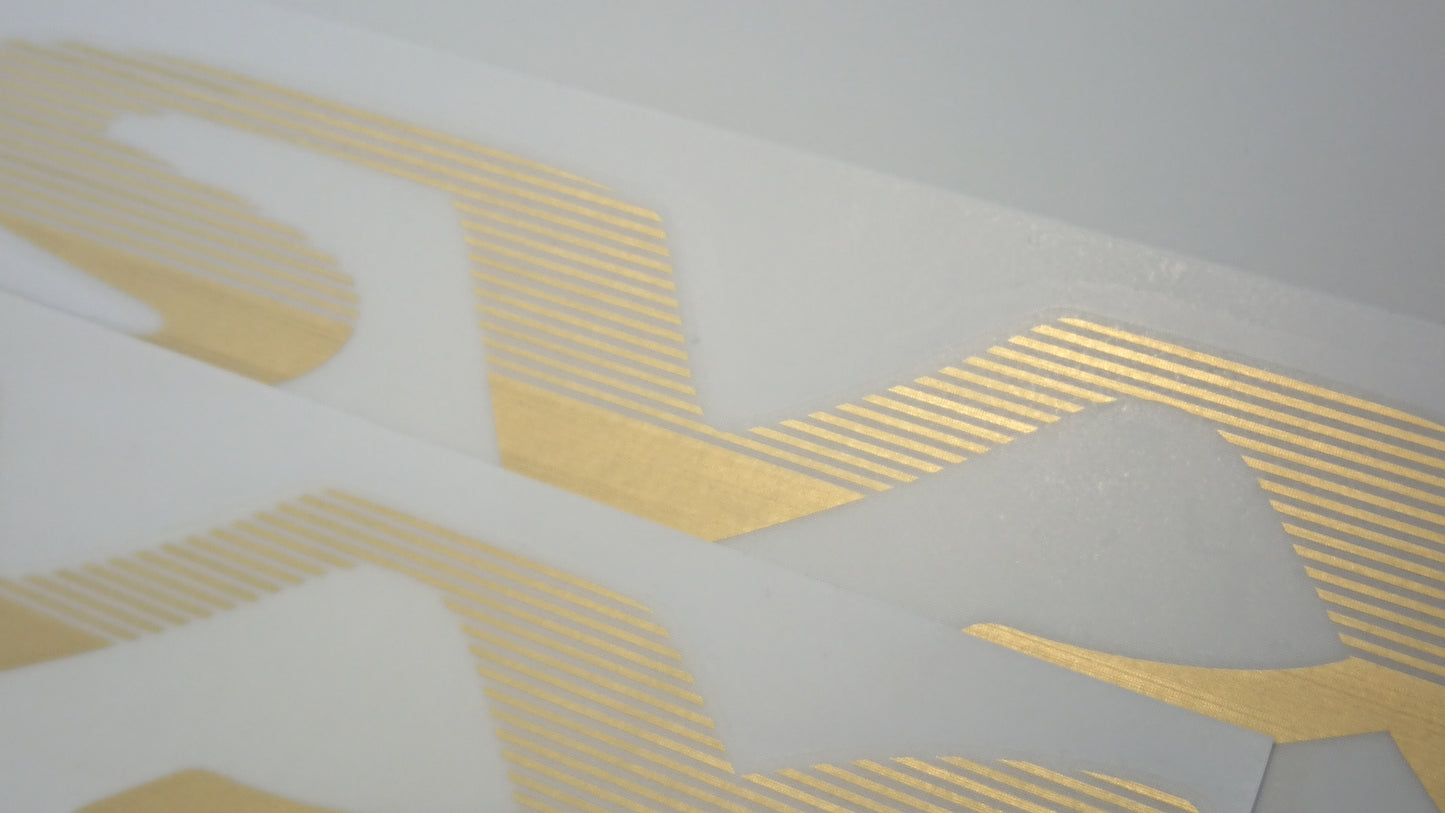 SVX Stripe Gold Resin