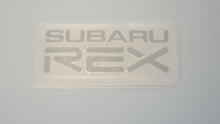 Subaru REX Tailgate Sticker - UV Print