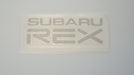 Subaru REX Tailgate Sticker - UV Print