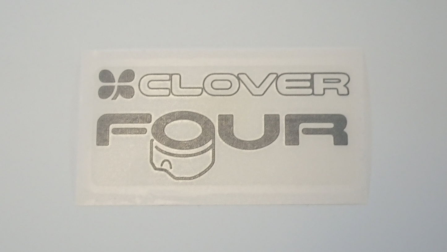 CLOVER FOUR UV Printed - Charcoal Version